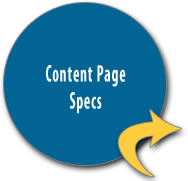 Content Page Specs